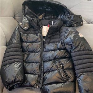 Unisex kids Moncler puffer coat.